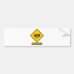 Error 409: Democracy Conflict Bumper Stickers