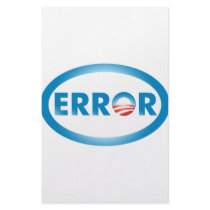 ERROR STATIONERY PAPER