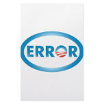 ERROR STATIONERY PAPER
