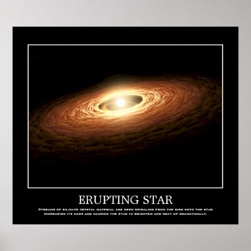 Erupting Star Print