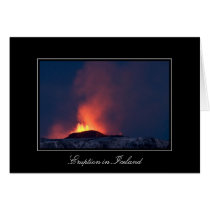 Eruption in Iceland #1 cards