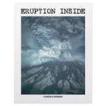 Eruption Inside (Mt. Saint Helens) Personalized Letterhead