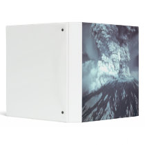 Eruption of Mount Saint Helens Stratovolcano 1980 3 Ring Binder