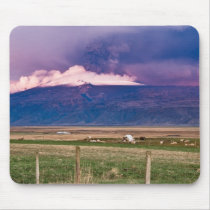 Eruption on Eyjafjalla Glacier #10 mousepads