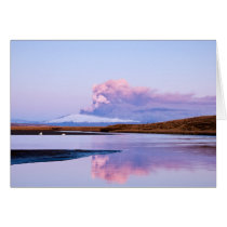 Eruption on Eyjafjalla Glacier #5 cards