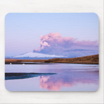 Eruption on Eyjafjalla Glacier #5 mousepads