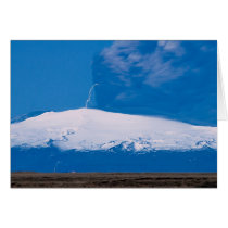 Eruption on Eyjafjalla Glacier #7 cards