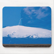 Eruption on Eyjafjalla Glacier #7 mousepads