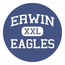 Erwin - Eagles - High School - Birmingham Alabama stickers by customteamsportswear Erwin - Eagles - High School - Birmingham Alabama stickers