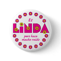 Es Linda, pero buttons by Sensato Es Linda, pero buttons