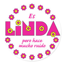 Es Linda, pero stickers by Sensato Es Linda, pero stickers