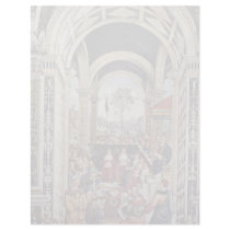 Es Piccolomini Pope Plius Ii During A Meeting In Letterhead Template