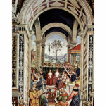 Es Piccolomini Pope Plius Ii During A Meeting In Acrylic Cut Out