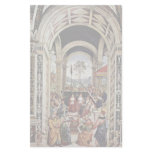 Es Piccolomini Pope Plius Ii During A Meeting In Custom Stationery