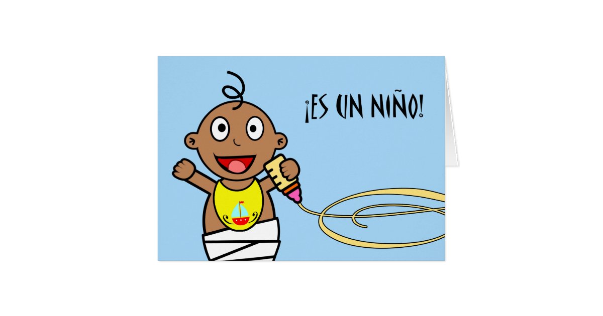 es-un-ni-o-congratulations-on-baby-boy-in-spanish-card-zazzle