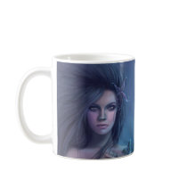 faery, fantasy, digital, art, moon, esbat, wicca, Mug with custom graphic design