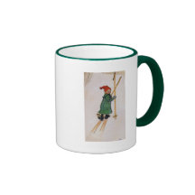 Esbjorn as a Skier 1905 Coffee Mug