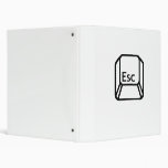 Esc Escape button 3 Ring Binders