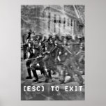 [ESC] TO EXIT posters