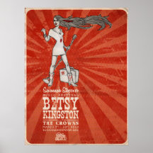 Escala de la sabana - Betsy Kingston y las coronas Impresiones