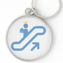 Escalator, no Stairway Keychains
