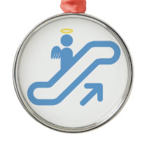 Escalator, no Stairway Christmas Tree Ornaments