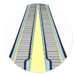 Escalator stickers