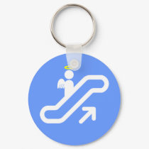 Escalator to Heaven! keychains