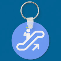 Escalator to Heaven! keychains