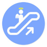 Escalator to Heaven! stickers