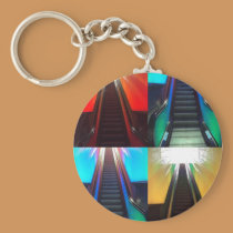 Escalators Keychain keychains