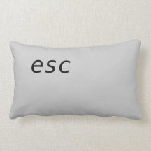 Escape Button Throw Pillow
