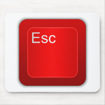 Escape Computer Button Mousepad