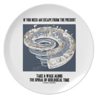 Escape From Present Walk Along Geological Time Plates