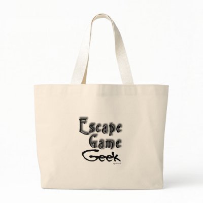 Escape Game Geek Canvas Bags by chrystynen