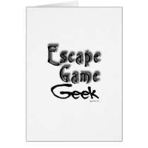 Escape Game Geek cards by chrystynen Escape Game Geek cards