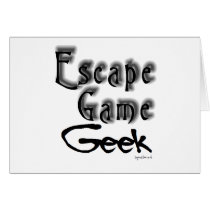 Escape Game Geek cards by chrystynen Escape Game Geek cards