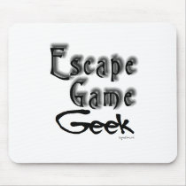 Escape Game Geek mousepads by chrystynen Escape Game Geek mousepads