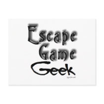 Escape Game Geek postcards by chrystynen Escape Game Geek postcards