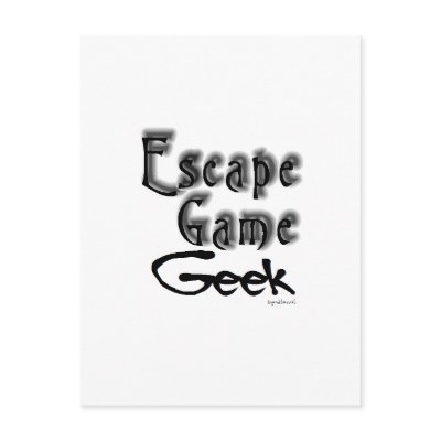 Escape Game Geek Post Card by chrystynen