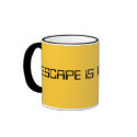 ESCAPE IS POSSIBLE mugs