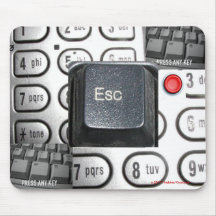ESCAPE KEY MOUSE PAD