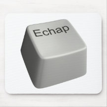 Escape key mouse pad