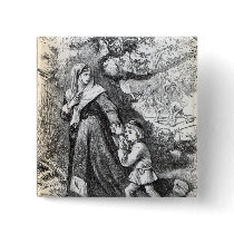 Escape of Queen Margaret Pinback Buttons
