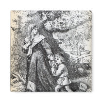 Escape of Queen Margaret Fridge Magnet