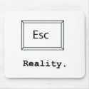 escape reality mousepads by Dorsal_Graphics escape reality mousepads