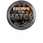 Escape The Hatch Women's Fitted T-Shirt