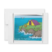 Escape to nature invitations