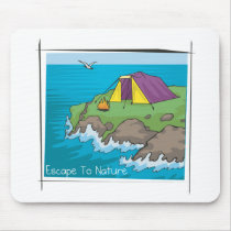 Escape to nature mousepads