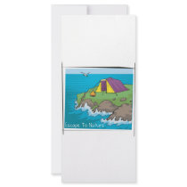 Escape to nature rack cards